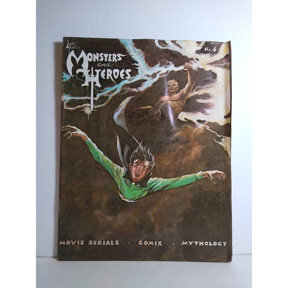 Larry Ivie's Monsters & Heroes Mag March 1966 #4 Werewolf Capt Marvel Comix M&B
